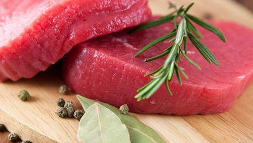 saça faydalı protein için kırmızı et tüketimi